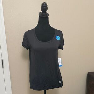 Pelagic UPF 30+ Black Women's Short Sleeve Loose Fit Tee Size Small NWT